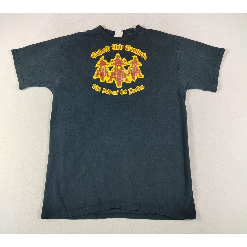 Vintage Coheed And Cambria Shirt Men Large‎ Black Y2K Band Tee Riders Of Justice